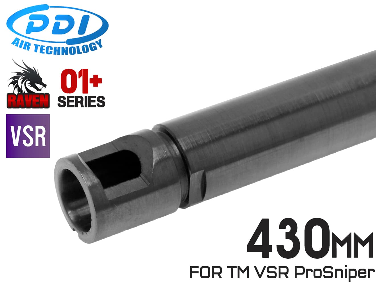 PDI RAVENシリーズ 01+ VSR/L96 精密インナーバレル(6.01±0.007) [長さ：303mm / 430mm / 554mm]  | ミリタリーベース – ミリタリーベース - MILITARY BASE -