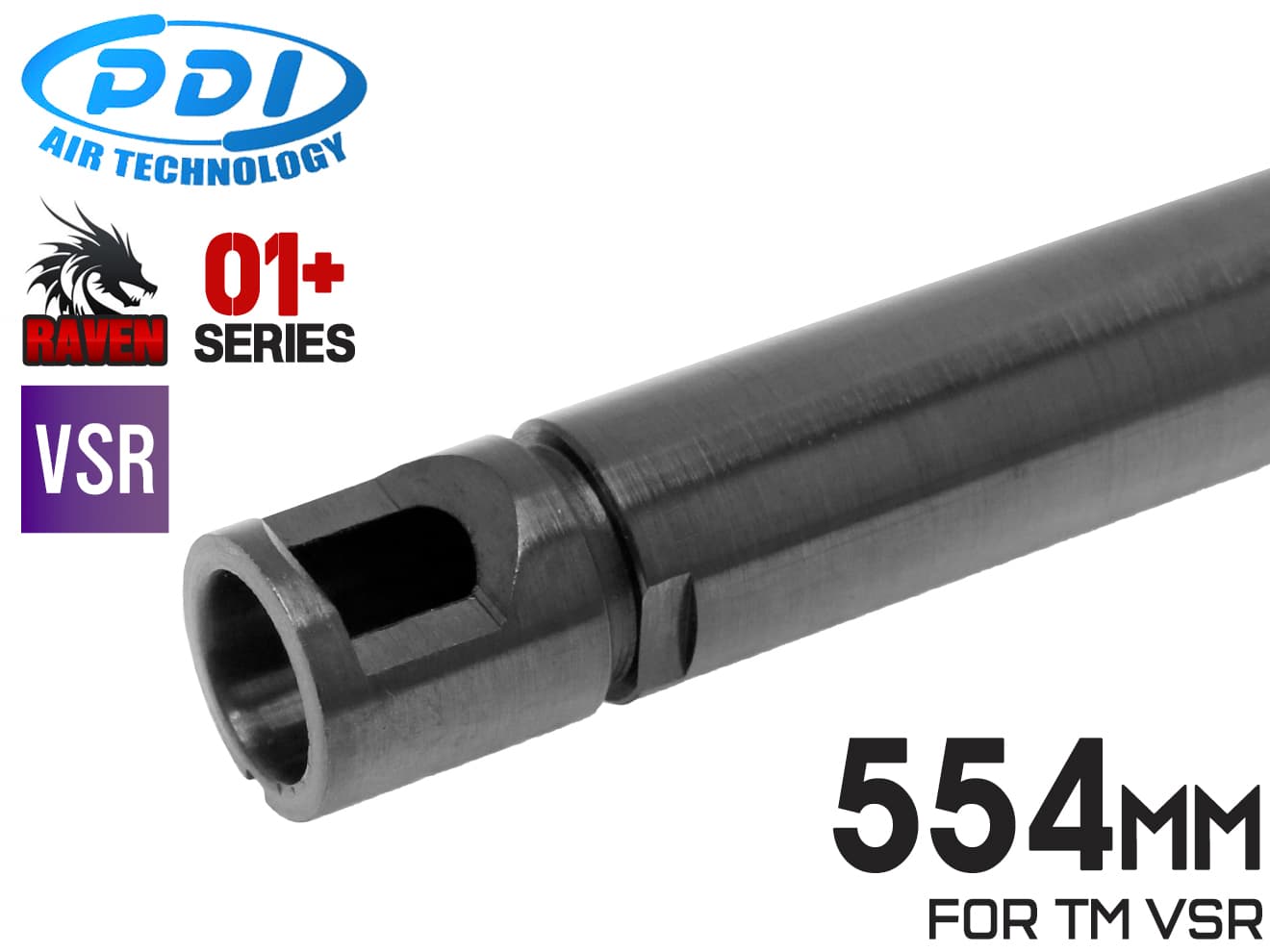 PDI RAVENシリーズ 01+ VSR/L96 精密インナーバレル(6.01±0.007)  [長さ：303mm / 430mm / 554mm]