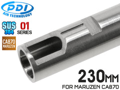 PDI 01シリーズ 超精密ステンレスインナーバレル(6.01±0.002) 230mm MARUZEN CA870 新型HOPチャンバー専用【レターパック可】