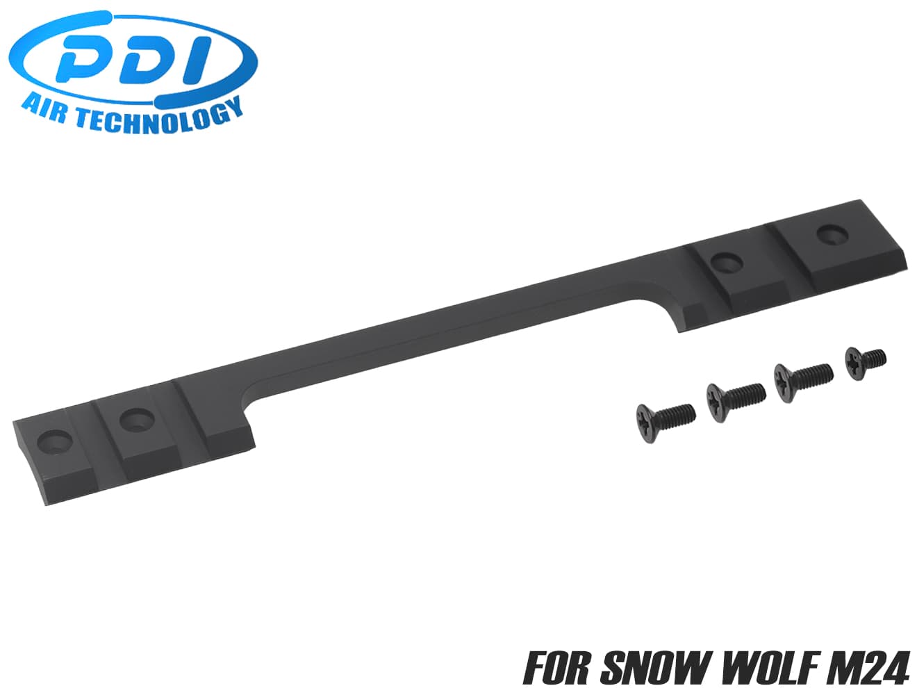 PDI アルミCNC ライフルスコープレール SNOW WOLF M24 | ミリタリー PDI アルミCNC ライフルスコープレール SNOW WOLF M24 | ミリタリー