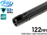 PDI DELTAシリーズ 03+ AEP 特殊形状 精密インナーバレル(6.03±0.007)  [長さ：112mm / 122mm]