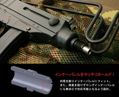 PDI 鋼鉄 ショートアタッチメント 14mm逆ネジ 東京マルイ SCORPION