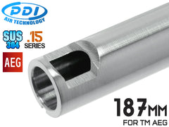 PDI .15シリーズ AEG 超精密 ステンレスインナーバレル(6.15±0.002) [長さ： 141mm /  187mm / 208mm / 229mm / 247mm / 275mm / 303mm ]