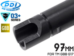 PDI DELTAシリーズ 03+ GBB 精密インナーバレル(6.03±0.007) [長さ：74mm / 87mm / 90mm / 91mm / 95mm / 97mm / 100mm / 102mm / 108mm / 113mm / 115mm / 118mm / 129mm / 133mm / 146mm / 163mm]