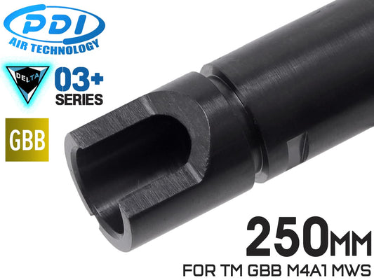 PDI DELTAシリーズ 03+ GBB(ライフル) 精密インナーバレル(6.03±0.007) 250mm