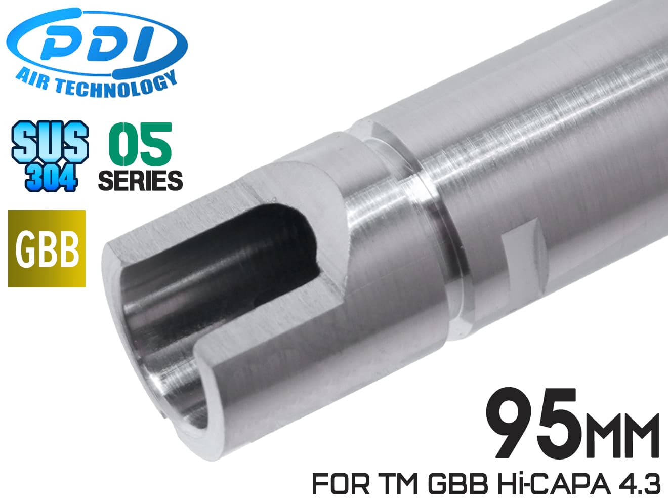 PDI 超精密 ステンレスインナーバレル(6.05±0.002) 554mm pd-gb-040_98553e0d-b775-4cdc-