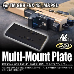 PDI マルチマウントプレート 東京マルイ GBB FNX-45/M&P9L
