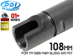 PDI RAVENシリーズ 01+ GBB 精密インナーバレル(6.01±0.007) [長さ：74mm / 75mm / 87mm / 90mm / 91mm / 95mm / 97mm / 100mm / 101mm / 102mm / 108mm / 113mm / 115mm / 118mm / 129mm / 133mm / 138mm / 145.5mm / 163mm]