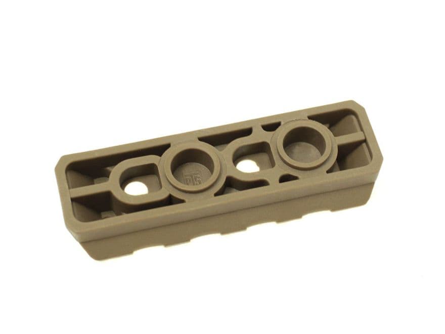 【正規品】PTS Enhanced レールセクション/Keymod  [カラー/サイズ：BK/4スロット / DE/4スロット / BK/5スロット / DE/5スロット / BK/7スロット / DE/7スロット / BK/9スロット / DE/9スロット / BK/11スロット / DE/11スロット]