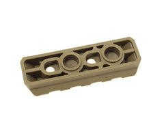 【正規品】PTS Enhanced レールセクション/Keymod  [カラー/サイズ：BK/4スロット / DE/4スロット / BK/5スロット / DE/5スロット / BK/7スロット / DE/7スロット / BK/9スロット / DE/9スロット / BK/11スロット / DE/11スロット]