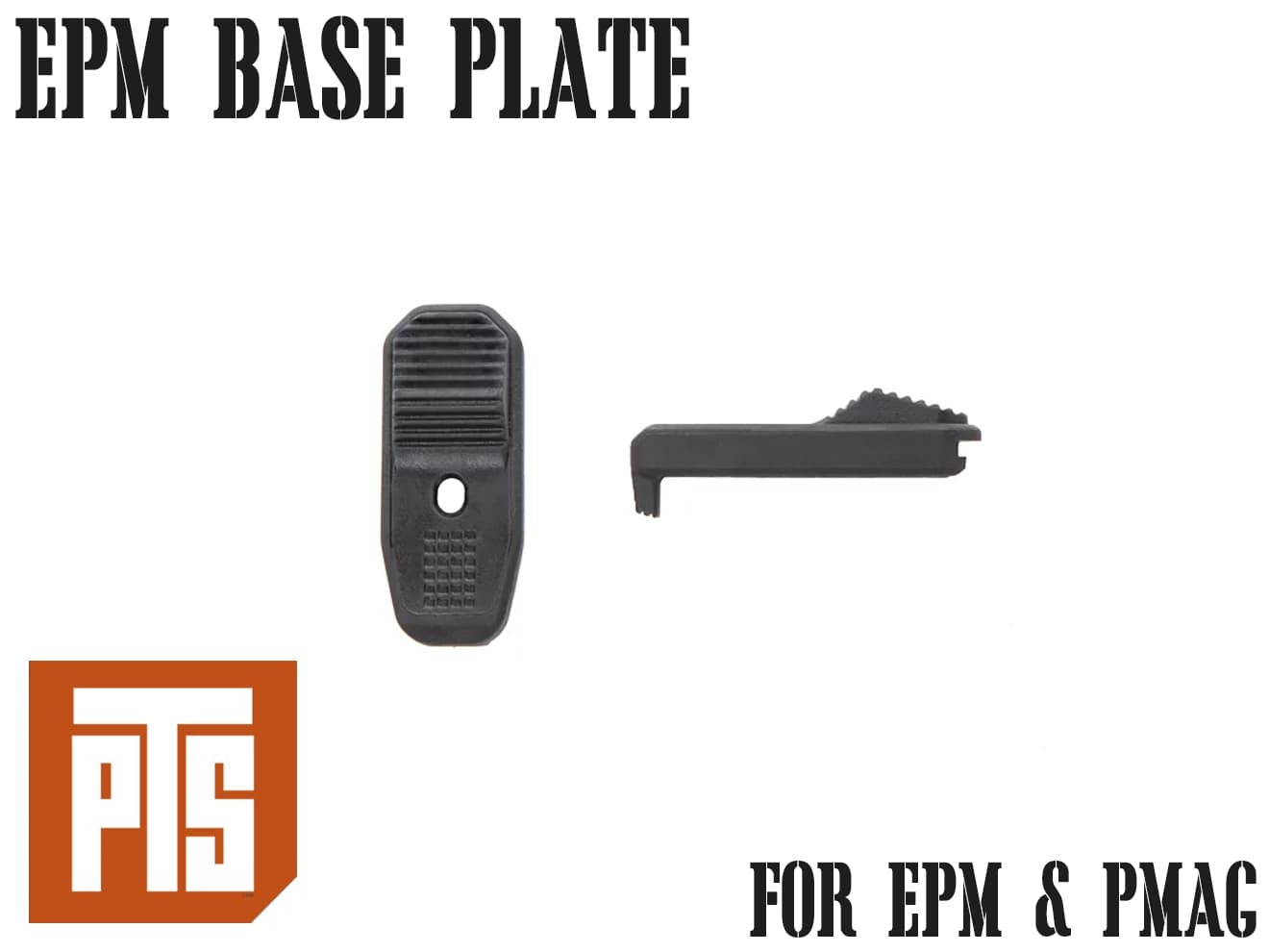 PTS MAGPOD ベースプレート 3Pcs for EPM Gen2 / PMAG | ミリタリー