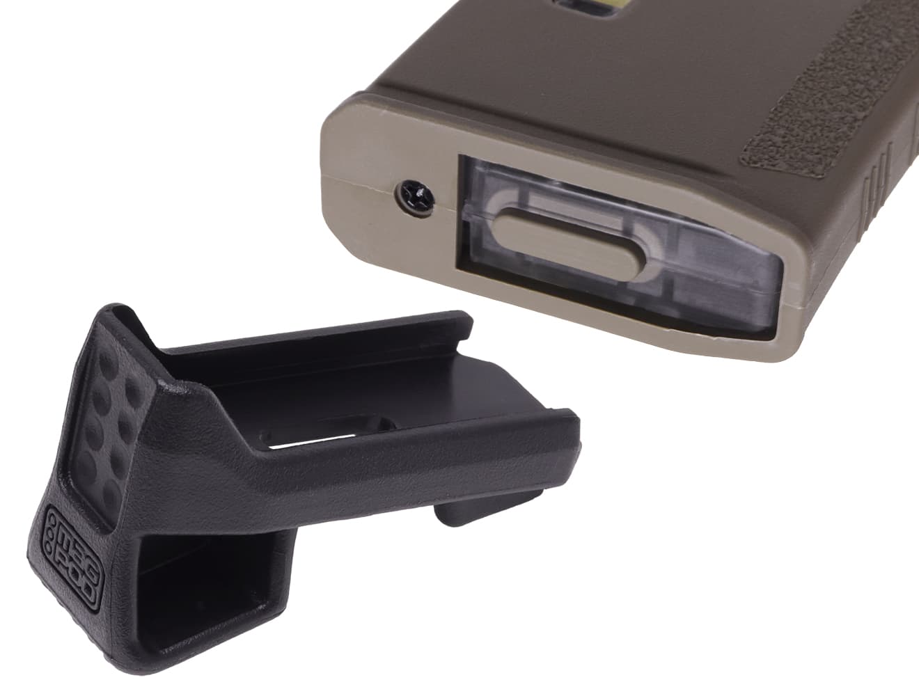 PTS EPM Gen2 150Rds マガジン + MAGPOD For AEG M4 [カラー：BK / DE]