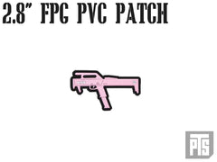 【正規品】PTS 2.8インチ FPG PVC パッチ [カラー：ブラック / ピンク / ホワイト]