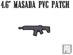 【正規品】PTS 4.6インチ Masada PVC パッチ  [カラー：ブラック / FDE]