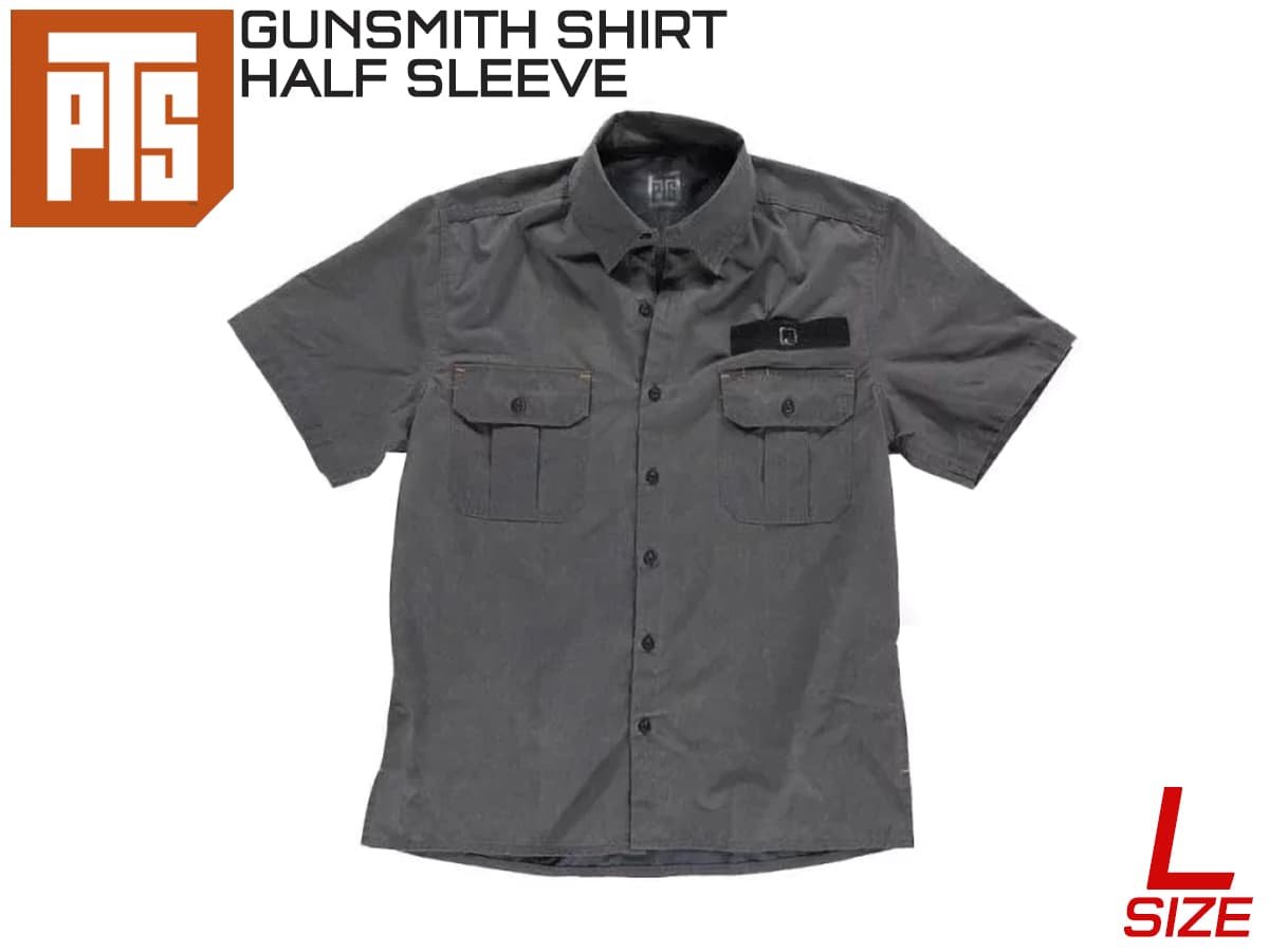 【正規品】PTS ガンスミスシャツ 半袖  [サイズ：Sサイズ / Mサイズ / Lサイズ]