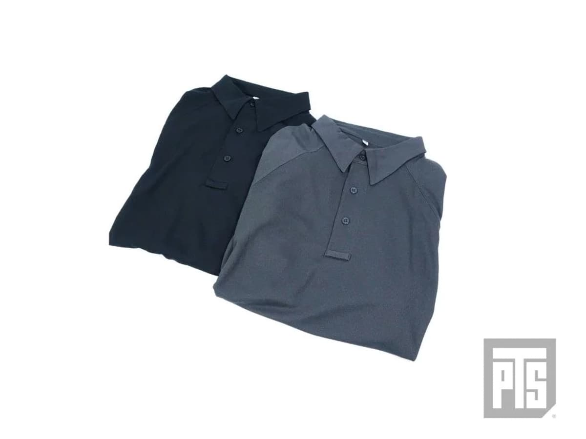 【正規品】PTS アドバンスド タクティカル ポロシャツ 半袖 [カラー/サイズ：グレー/Sサイズ / BK/Sサイズ / グレー/Mサイズ / BK/Mサイズ / グレー/Lサイズ / BK/Lサイズ / グレー/XLサイズ / BK/XLサイズ]