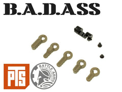 【正規品】PTS BattleArms BAD-ASS アンビセーフティセレクター GBB(KSC/KWA/KM4 M4)  [カラー：ブラック / DE]