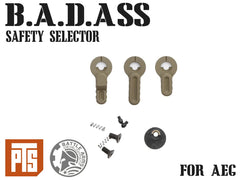 PTS BattleArms BAD-ASS セーフティセレクター AEG  [カラー：ブラック / DE]
