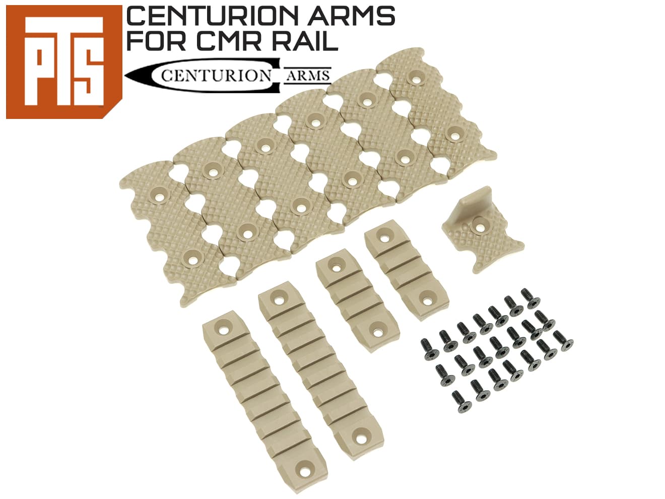【正規品】PTS Centurion Arms CMRレール アクセサリーパック  [カラー：ブラック / DE]