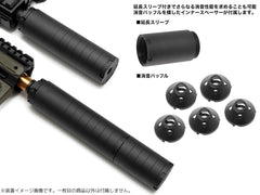 PTS DEAD AIR Wolfman モジューラーサイレンサー [セット内容：サイレンサー単体 / トレーサー内蔵]