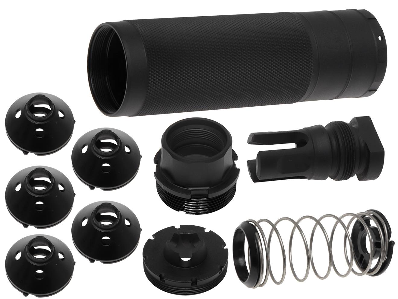 PTS DEAD AIR Sierra 5 QDサイレンサー [セット内容：サイレンサー単体 / トレーサー内蔵]