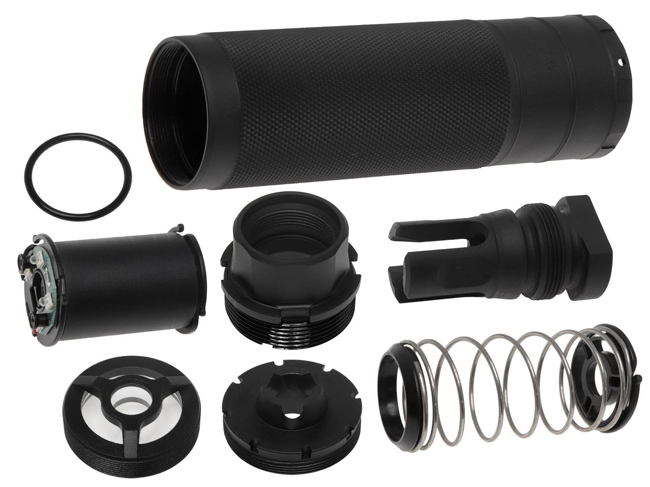 PTS DEAD AIR Sierra 5 QDサイレンサー [セット内容：サイレンサー単体 / トレーサー内蔵]