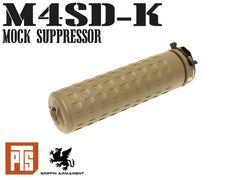 【正規品】PTS Griffin Armament M4SD K Mockサプレッサー / non US version  [カラー：ブラック / DE]