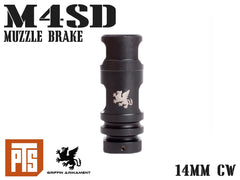【正規品】PTS Griffin Armament M4SD マズルブレーキ  [対応ネジ：14mm逆ネジ / 14mm正ネジ]