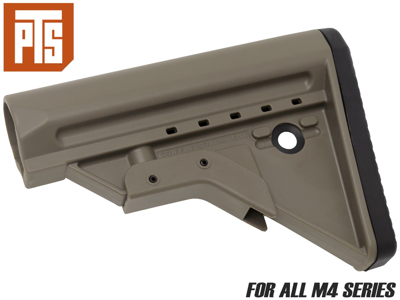 PTS Griffin Armament ECS(エクストリーム コンディション ストック) for M4 [カラー：BK / DE]【レターパック可】