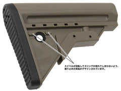 PTS Griffin Armament ECS(エクストリーム コンディション ストック) for M4 [カラー：BK / DE]【レターパック可】