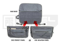 【正規品】PTS Grey Ghost Gear COG EDCロープロファイルバッグ [カラー：マルチカム / ウルフグレー]