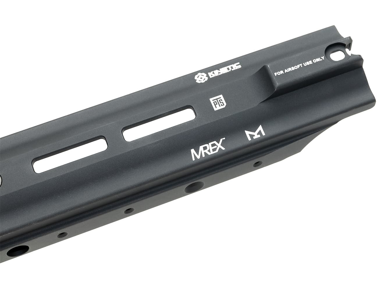 【正規品】PTS Kinetic SCAR MREX M-Lok 4.9インチ エクステンションレール [カラー：ブラック / DE]