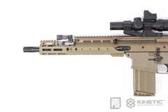 【正規品】PTS Kinetic SCAR MREX M-Lok 4.9インチ エクステンションレール [カラー：ブラック / DE]