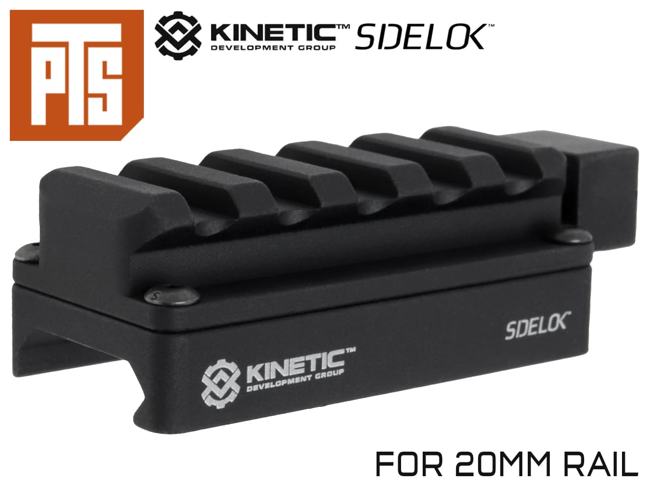 【正規品】PTS Kinetic SIDELOK ユニバーサル スコープライザー [スロット：8スロット / 5スロット]