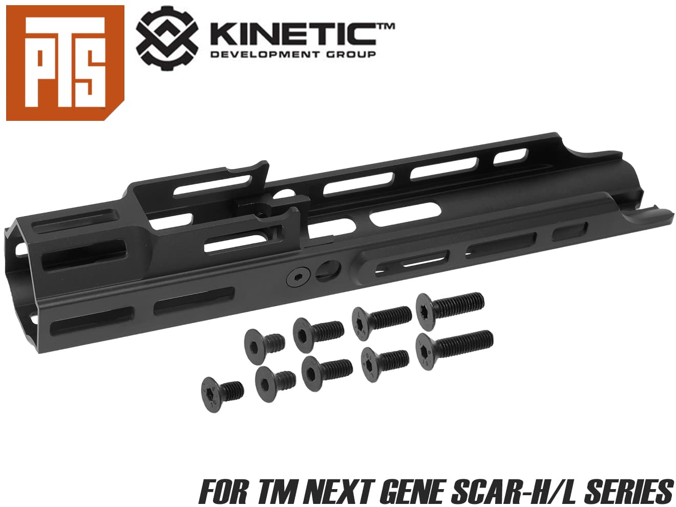 PTS Kinetic SCAR MREX M-Lok Mk.2 エクステンションレール [カラー