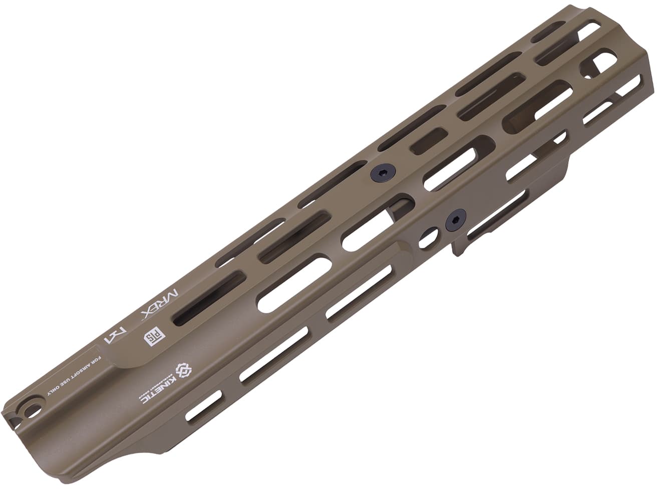 PTS Kinetic SCAR MREX M-Lok Mk.2 エクステンションレール [カラー・サイズ：BK・4.25インチ / DE・4.25インチ / BK・2.2インチ / DE・2.2インチ]