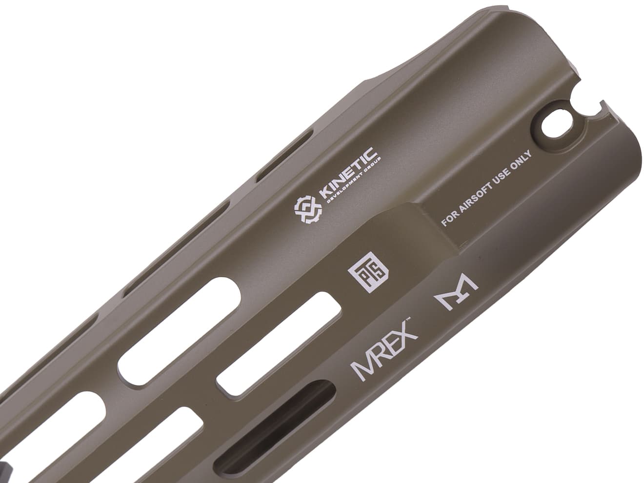 PTS Kinetic SCAR MREX M-Lok Mk.2 エクステンションレール [カラー・サイズ：BK・4.25インチ / DE・4.25インチ / BK・2.2インチ / DE・2.2インチ]