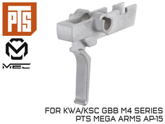 【正規品】PTS MEC PROトリガー KSC / KWA GBB M4 [カラー：ブラック / シルバー]