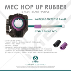 PTS MEC ホップアップ チャンバーパッキン 60°&70° [対応：AEG / GBB]【ゆうパケット可】
