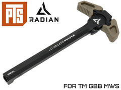 【正規品】PTS Radian Raptor-LT アンビチャージングハンドル マルイM4GBB用 [カラー：ブラック / ダークアース / レッド]
