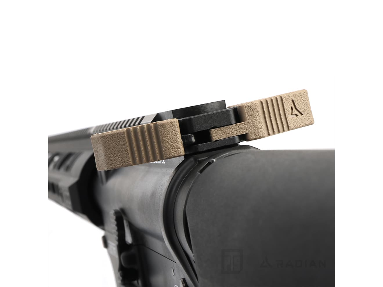 【正規品】PTS Radian Raptor-LT アンビチャージングハンドル マルイM4GBB用 [カラー：ブラック / ダークアース / レッド]