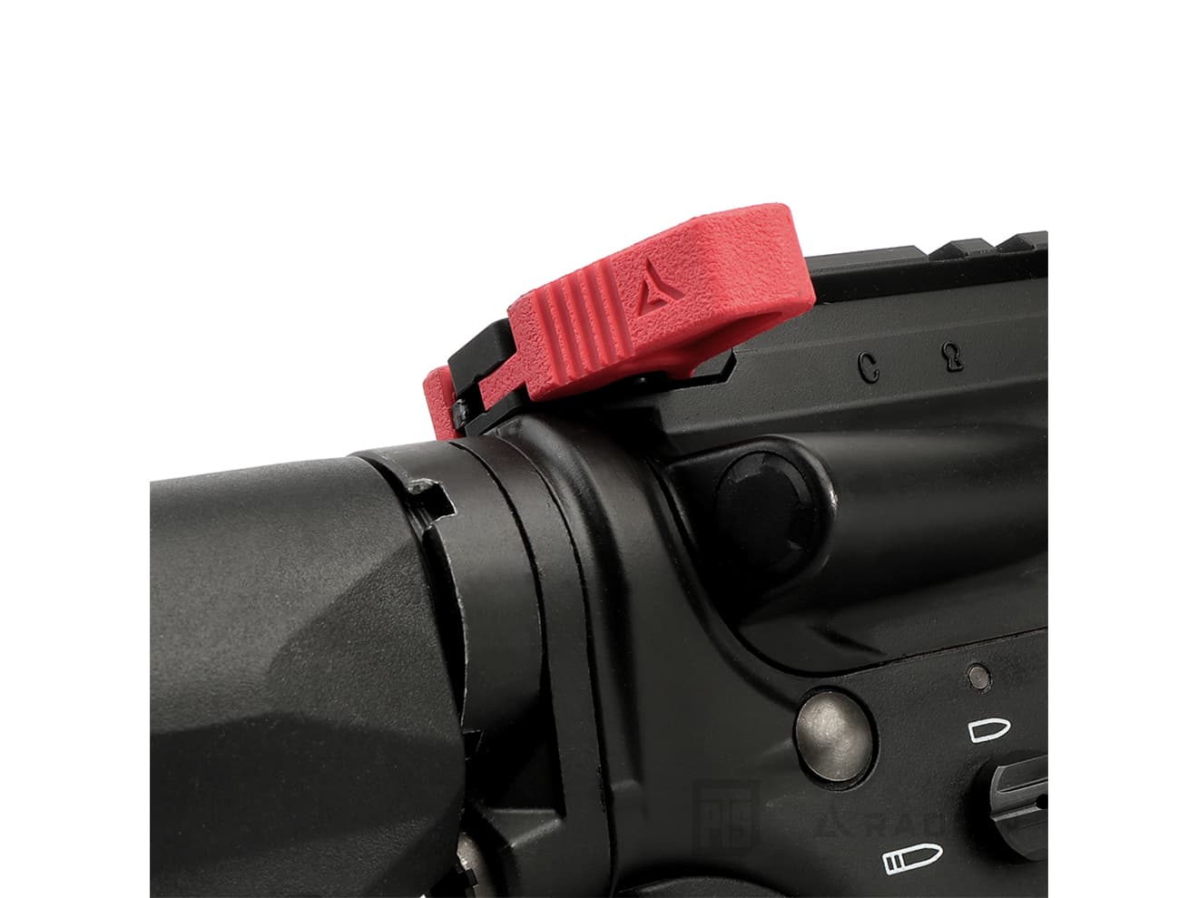 【正規品】PTS Radian Raptor-LT アンビチャージングハンドル マルイM4GBB用 [カラー：ブラック / ダークアース / レッド]