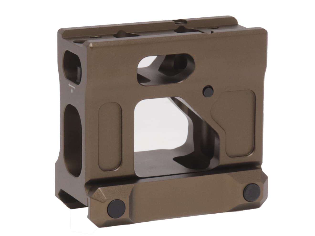 PTS Unity Tactical FAST Microマウント [カラー：ブラック / ブラウン]