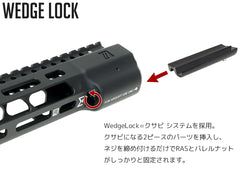 【正規品】PTS ZEV WedgeLock M-LOK レールハンドガード [サイズ：9.5インチ / 12インチ / 14インチ]