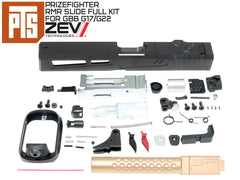 【正規品】PTS ZEV Prizefighter G17 スライド / アウターバレル フルキット [対応サイト：DP-PRO / RMR]
