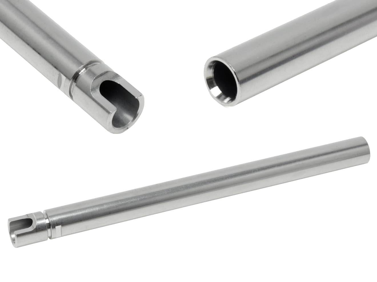 【正規品】PTS ZEV ステンレススレッドバレル w /  インナーバレル+スレッドカバー G17 TiALN [カラー：ブラック / シルバー]