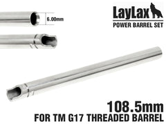 【正規品】PTS ZEV ステンレススレッドバレル & Laylax パワーバレル コンボセット G17 [カラー：ブラック / シルバー / ブロンズ]