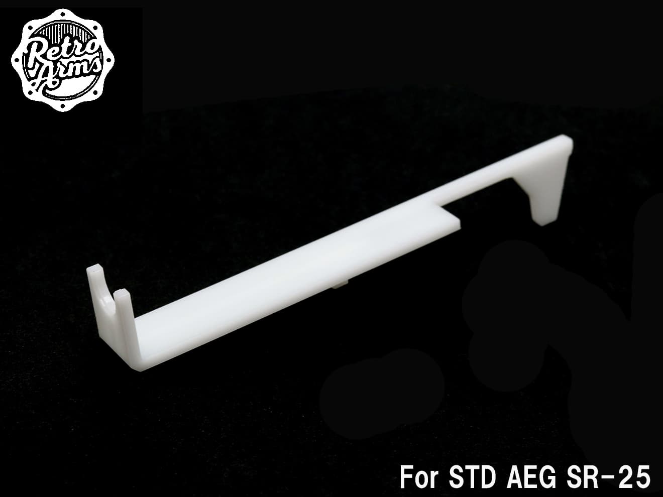 RETRO ARMS CNC タペットプレート POM [対応：Ver.2 / Ver.3 / SR-25 / TM 次世代電動ガン M4 / V2 DSG / V6 P90 / V2 TSG]