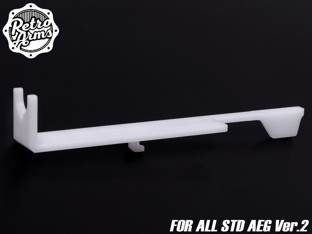 RETRO ARMS CNC タペットプレート POM [対応：Ver.2 / Ver.3 / SR-25 / TM 次世代電動ガン M4 / V2 DSG / V6 P90 / V2 TSG]