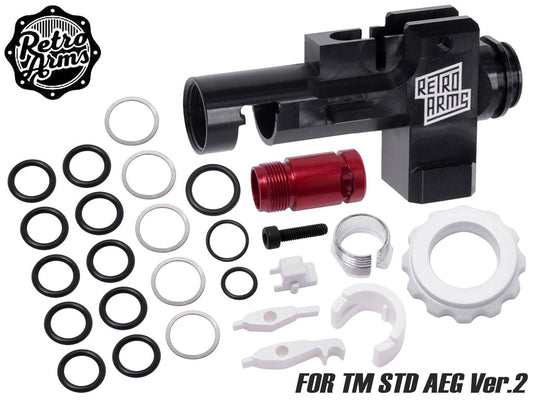 RETRO ARMS EN AW7075-T651 CNC ホップアップチャンバー for AEG M4 [タイプ：AR15 PRO / AR15 ULTRA]